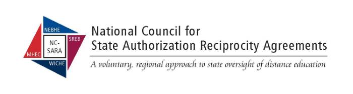 SARA - State Authoriztion Reciprocity Agreement logo and link to SARA