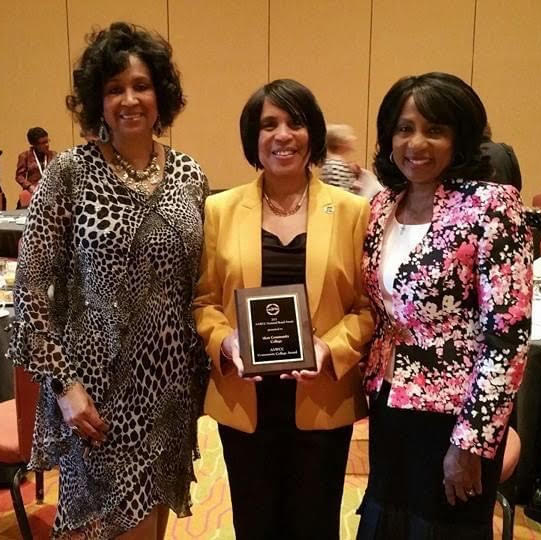 Pictured: Lennetta Coney, President of The Foundation for MCC; Dr. Beverly Walker -Griffea, MCC President; and Kacey Seay, WIE Coordinator