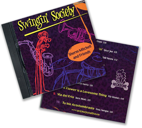 Sherm Mitchell - Swingin' Society CD Covers