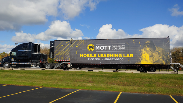 Mott Mobile Learning Lab semi-truck